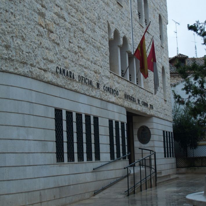 Fachada Cámara de Comercio de Ciudad Real