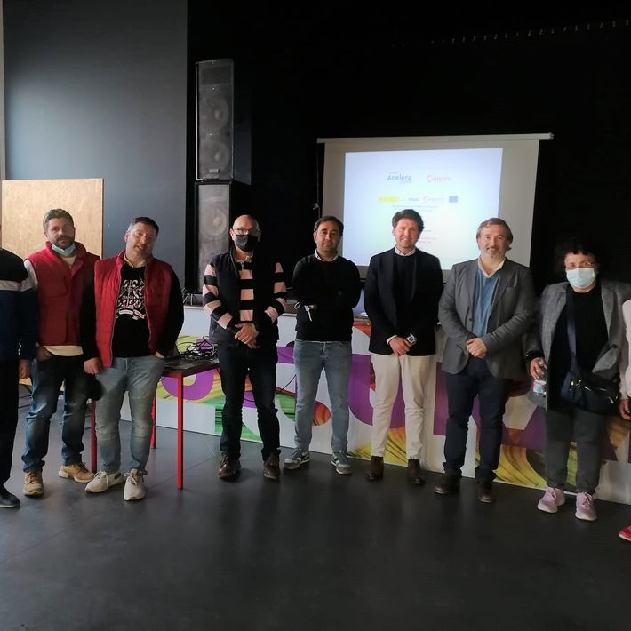 Participantes en la Jornada de presentación de la Oficina Acelera Pyme en Corral de Calatrava