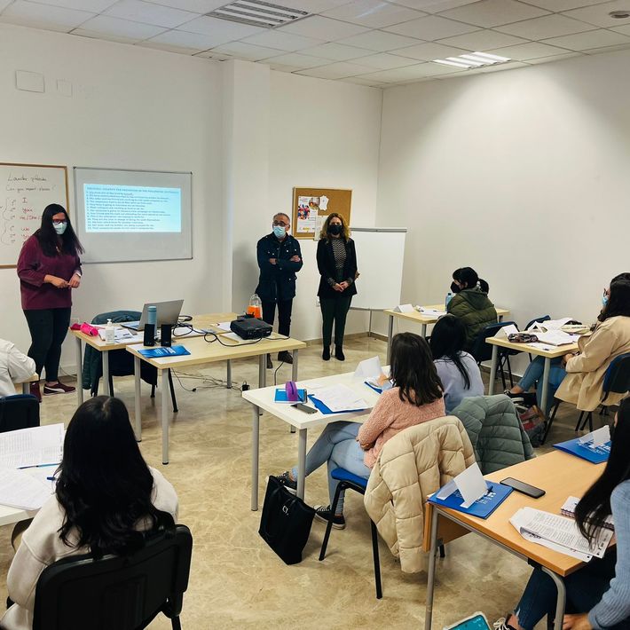 Inauguración curso Administrativo contable y de personal