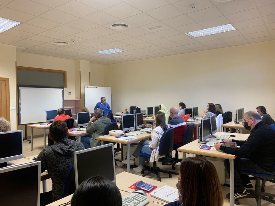 Aula del Curso de Gestion administrativa del transporte por carretera