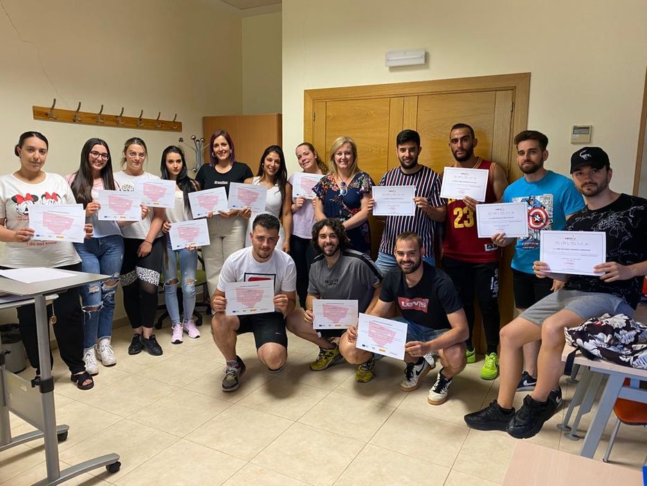 Clausura del Curso de Vigilante de Seguridad en Puertollano